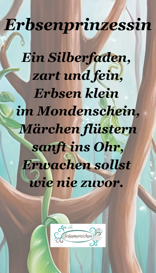 "Erbsenprinzessin" Ohrhänger mit kleinen Glaswachsperlen, umwoben von versilbertem Kupferdraht