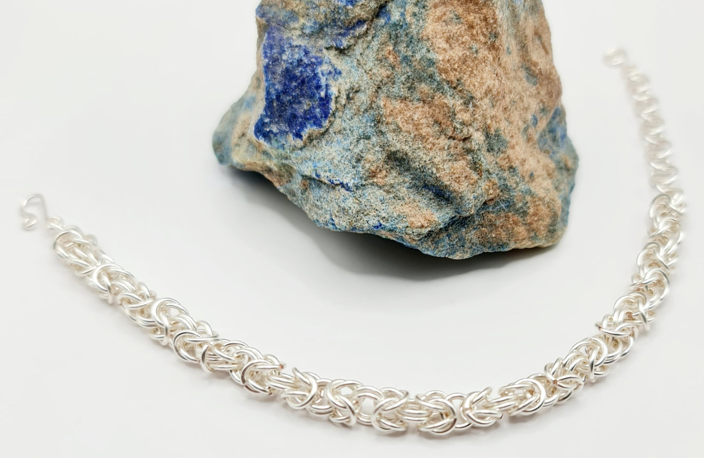 "Armband der Könige", versilbertes Kupfer
