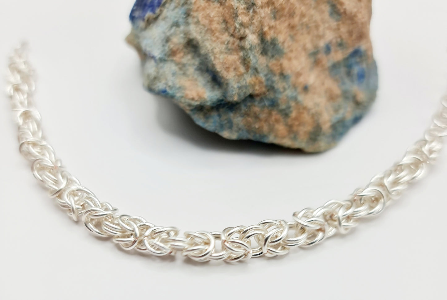 "Armband der Könige", versilbertes Kupfer
