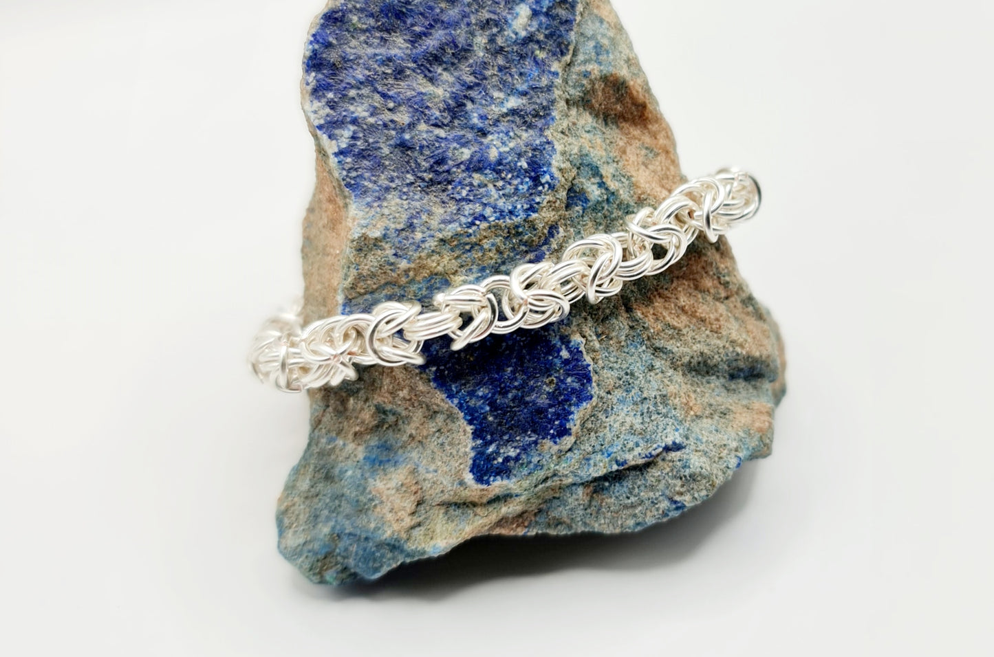 "Armband der Könige", versilbertes Kupfer