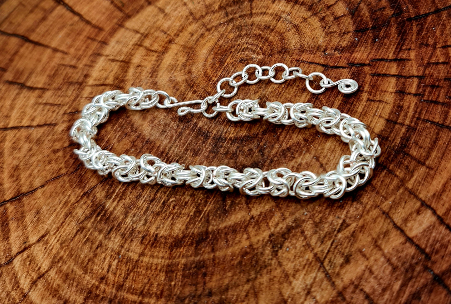"Armband der Könige", versilbertes Kupfer
