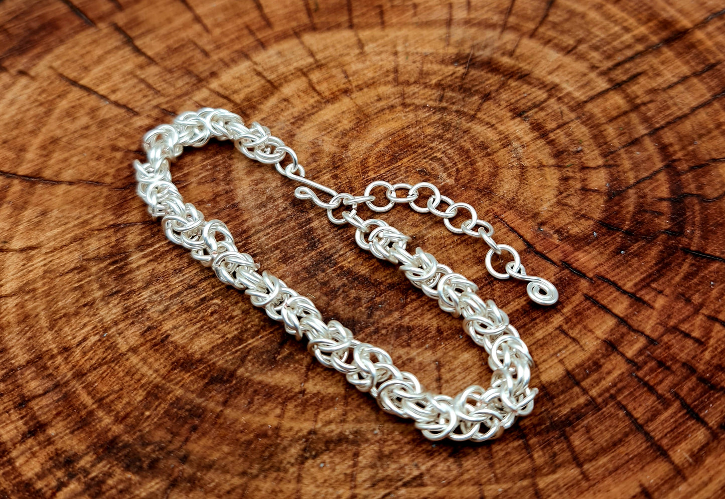 "Armband der Könige", versilbertes Kupfer