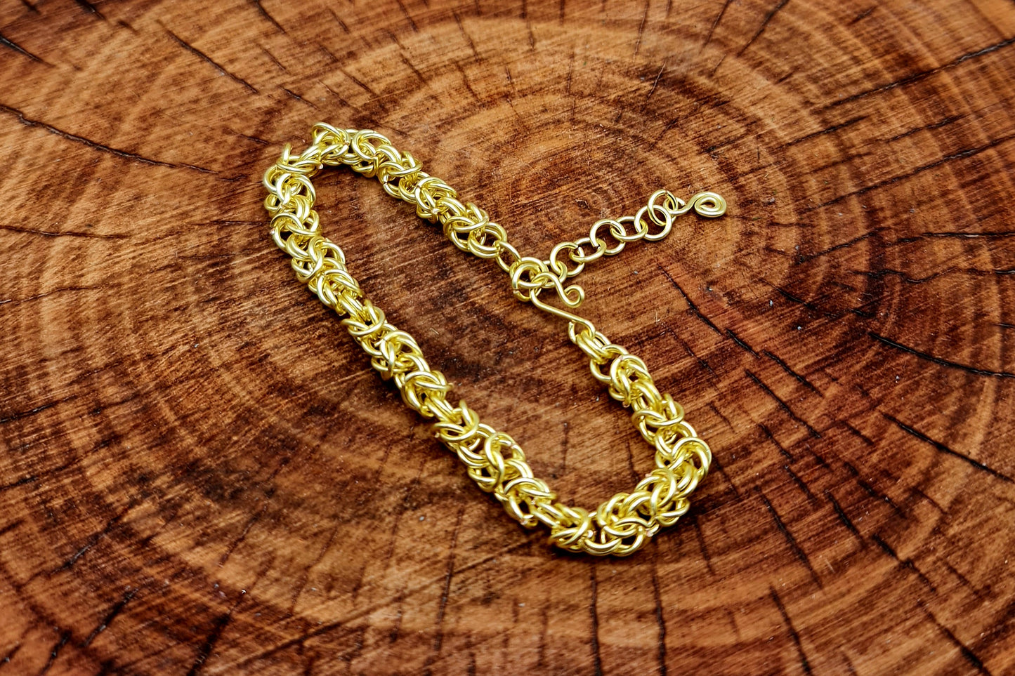 "Armband der Könige", vergoldetes Kupfer