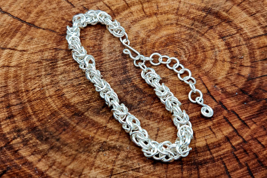 "Armband der Könige", versilbertes Kupfer
