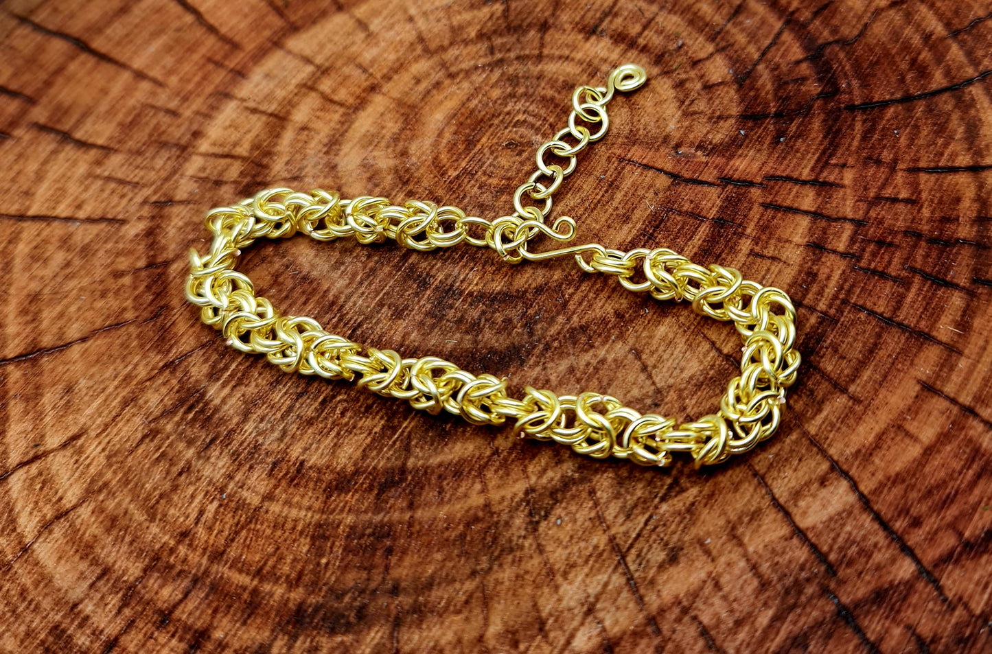 "Armband der Könige", vergoldetes Kupfer